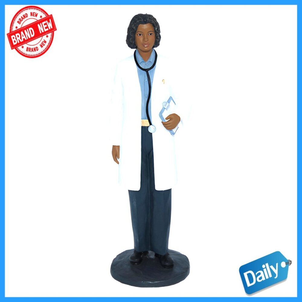 Professional Female Doctor Collectible Figurine 8.5 Inches Premium Material